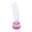 pink feather toy ball for cats