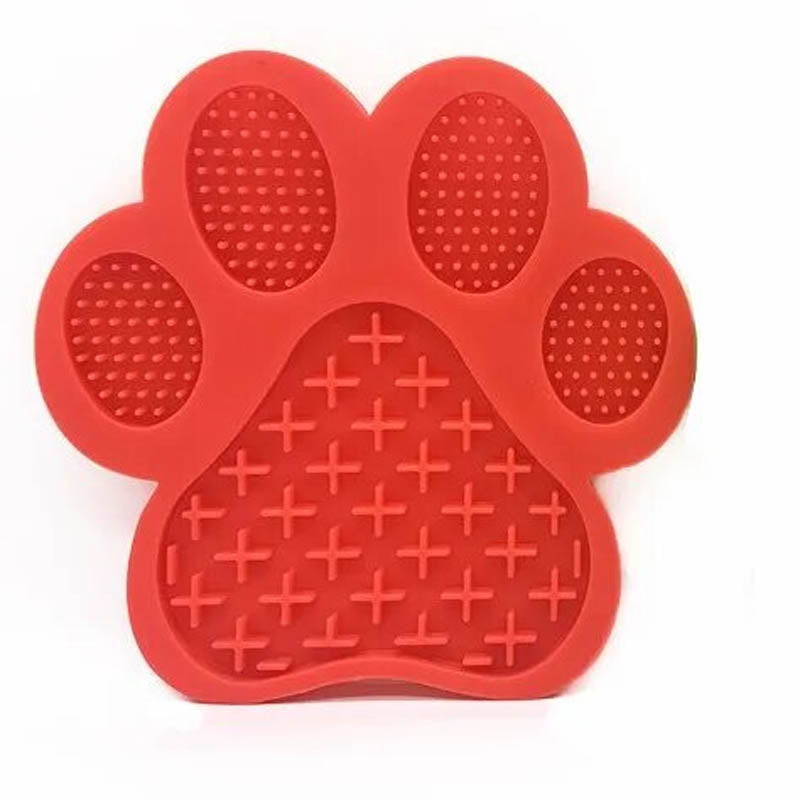 red sticky lick pad for dogs