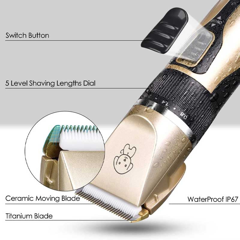 dog grooming clipper product specs