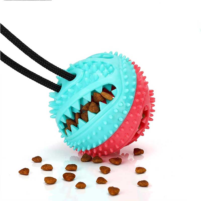 treat dispenser suction cup dog toy 